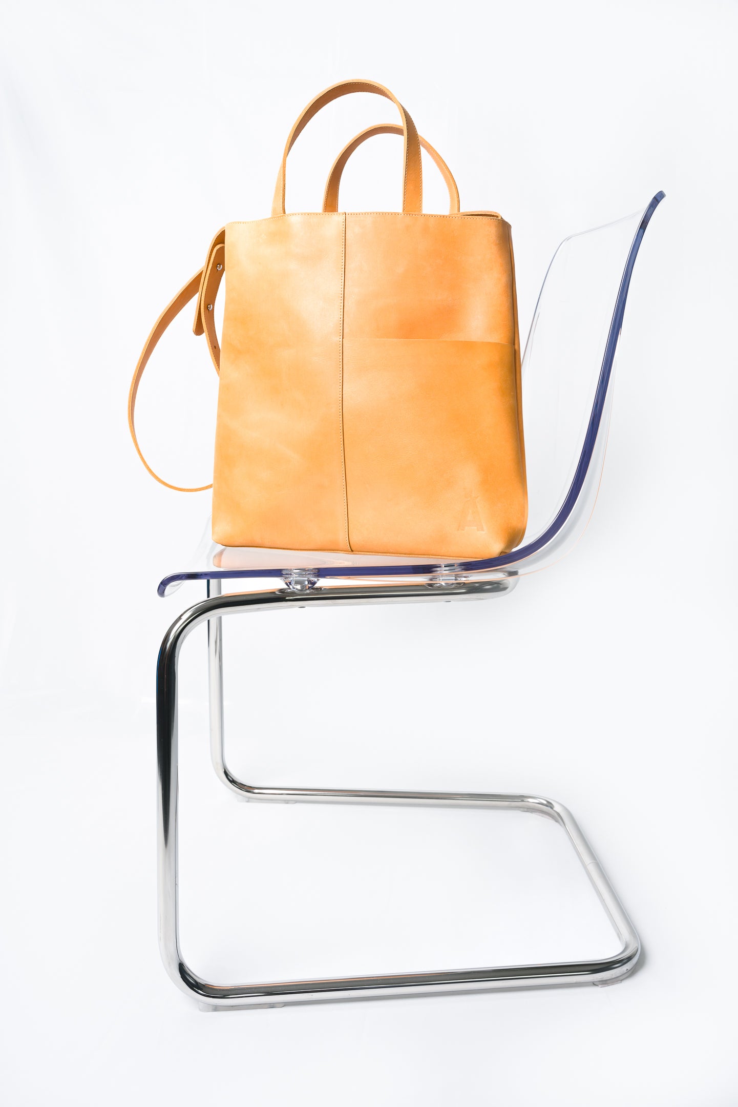 Smalls Tan - Leather Shopper